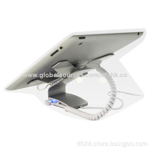 Retail shop exhibition tablet PC security display stand, manufacturer